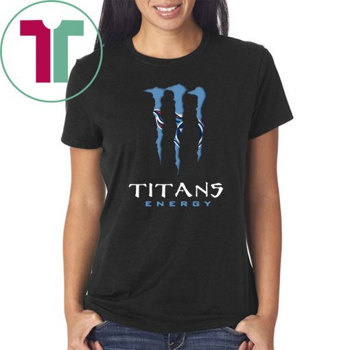 Monster tennessee titans energy Tee Shirt