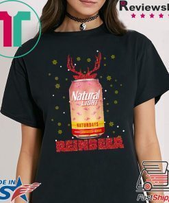 Natural Light Beer Strawberry Lemonade Naturdays Reinbeer Christmas Shirt