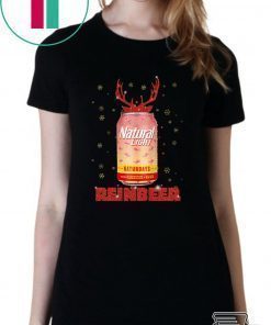 Natural Light ReinBeer Strawberry Lemonade Naturdays Christmas T-Shirt