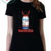 Natural Light Reinbeer Christmas T-Shirt