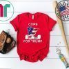 Offcial Lt Bob Kroll Cops for Trump 2020 T-Shirt