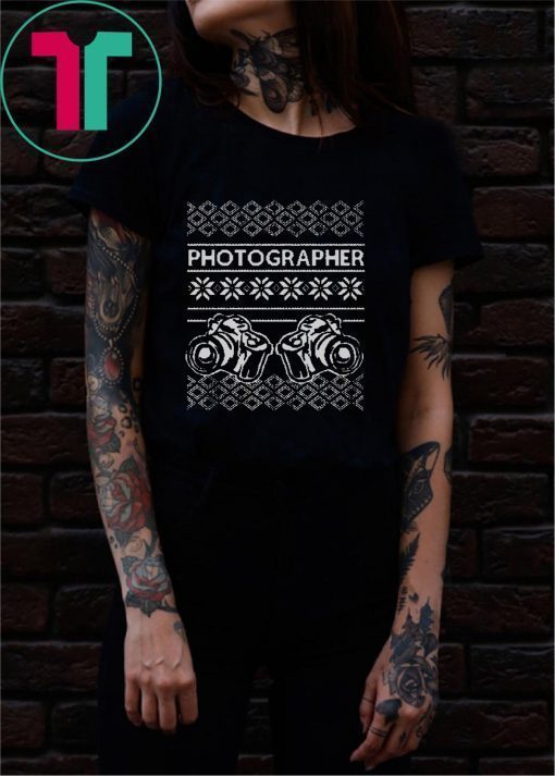 Photographer Christmas T-Shirt