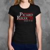 Picard Riker 2020 Make It So Tee Shirt