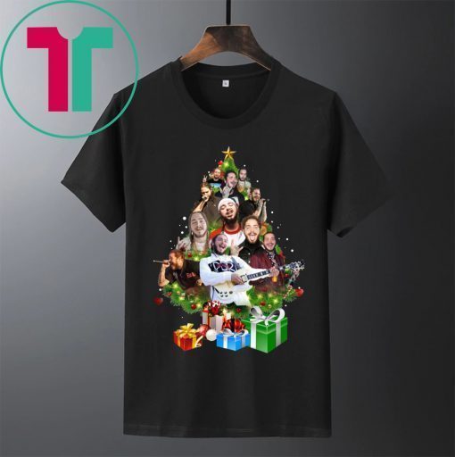 Post Malone Christmas Tree Shirt