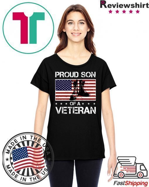 Proud Son of a Veteran T Shirt