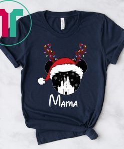 Reindeer Minnie Mama Disney Castle Family Christmas 2020 T-Shirt