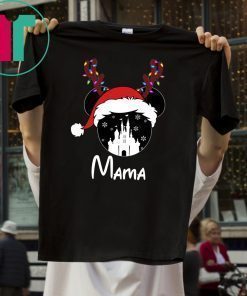 Reindeer Minnie Mama Disney Castle Family Christmas 2020 T-Shirt