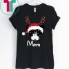 Reindeer Minnie Mom Disney Castle Family Christmas T-Shirt