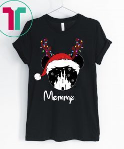 Reindeer Minnie Mommy Disney Castle Family Christmas Shirt