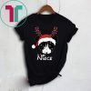 Reindeer Minnie Niece Disney Castle Family Christmas Shirt