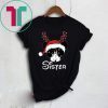 Reindeer Minnie Sister Disney Castle Family Christmas Shirt