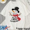 SNOWMAN BLESSED TO BE CALLED GRANDMA SHIRT