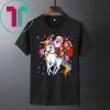 Santa And Elf Riding Unicorn Christmas 2020 Shirt