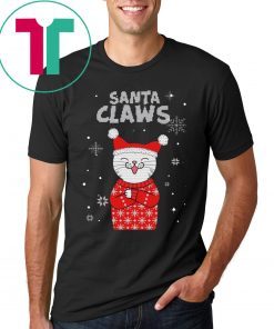 Santa Claws Cute Cat Ugly Christmas 2020 Shirt