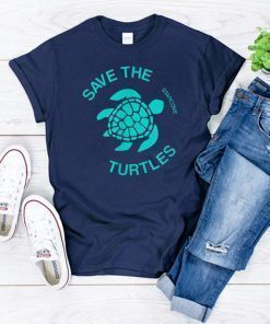 Save the Turtle Vsco, Sea Ocean Beach Lover Gift Aesthetic T-Shirt