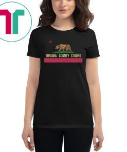 Sonoma County Strong Wildfire T-Shirt