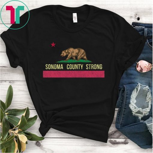 Sonoma County Strong Wildfire T-Shirt