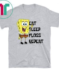 Spongebob Eat Sleep Float Repeat Shirt
