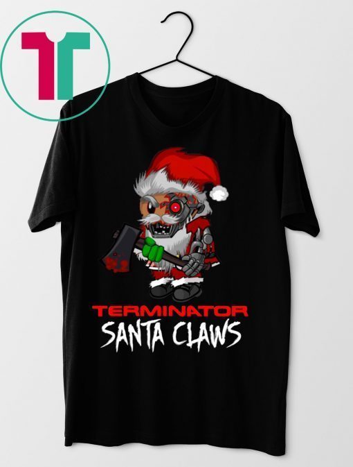 Terminator Santa Claws Christmas Shirt