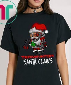 Terminator Santa Claws Christmas Shirt