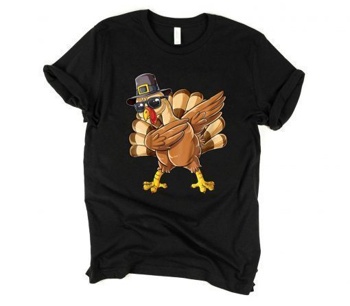 Thanksgiving Dabbing Turkey Shirt