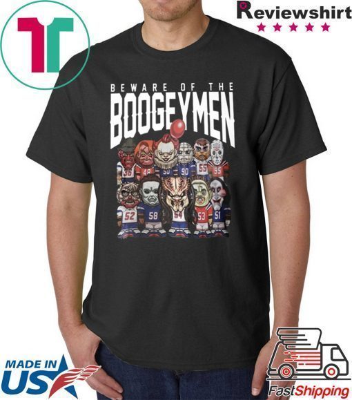 The Beware Of The Boogeymen Patriots Defense T-Shirt