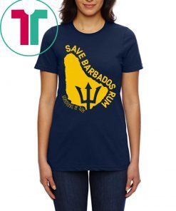 The Save Barbados Rum Slim 2020 T-Shirt