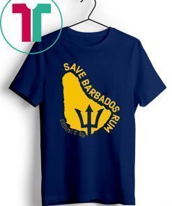The Save Barbados Rum Slim shirt