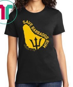 The Save Barbados Rum Slim shirt