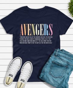 There was an idea called the Avengers initiative shirt