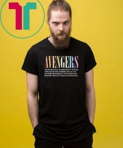 There was an idea called the Avengers initiative shirt