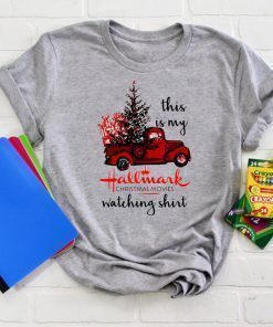 This is my Hallmark christmas movies watching shirt jersey shirt
