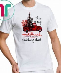 This is my Hallmark christmas movies watching shirt jersey shirt