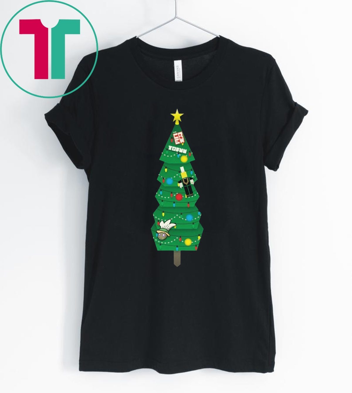 Tofuu Christmas Tree Merch Shirt - Reviewshirts Office
