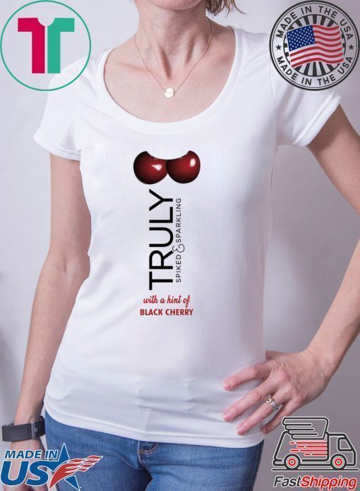 Truly Hard Seltzer Black Cherry Halloween costume shirt