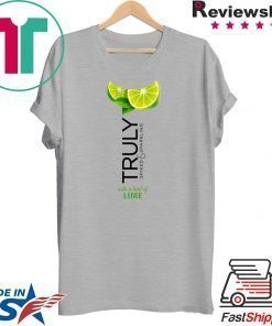 Truly Hard Seltzer Lime Halloween costume shirt