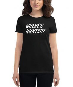 Where’s Hunter Trump Tee Shirt