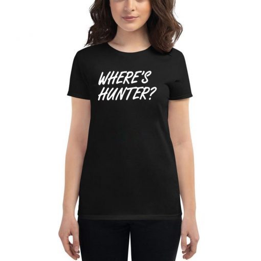 Where’s Hunter Trump Tee Shirt