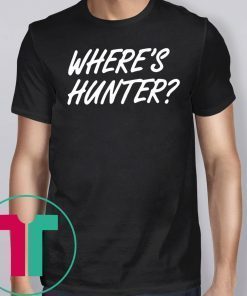 Donald Trump Where's Hunter t shirt