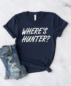 Trump merchandise for sale Where's Hunter T-Shirt