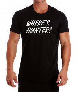 Trump merchandise for sale Where's Hunter T-Shirt