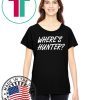 Trump Campaign Selling 'Where's Hunter?' Tee Shirts