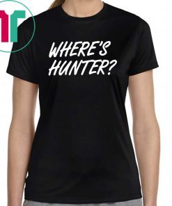 Trump Where’s Hunter Shirt Tee Offcial