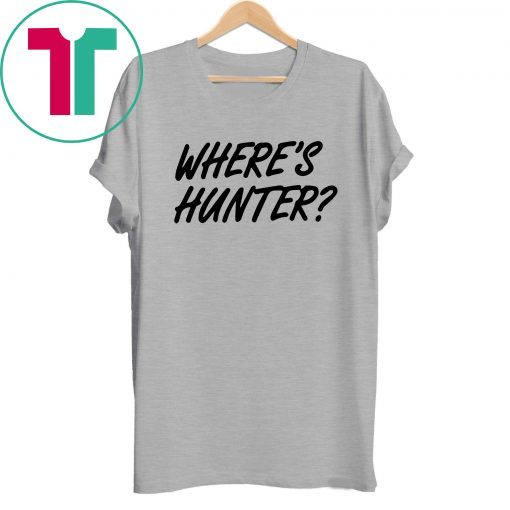 Trump Campaign Selling 'Where's Hunter?' T-Shirts