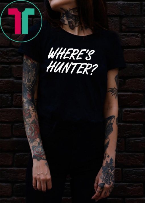 Trump Where’s Hunter Tee Shirt