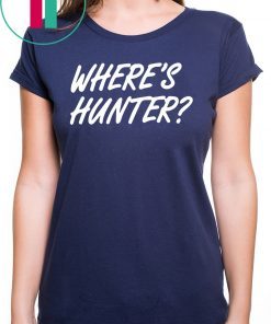 Trump trolls Joe Biden Where’s Hunter 2020 T-Shirt