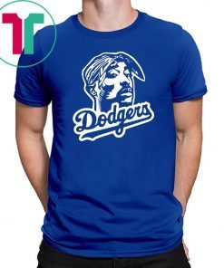 Tupac Shakur 2pac Dodgers Shirt