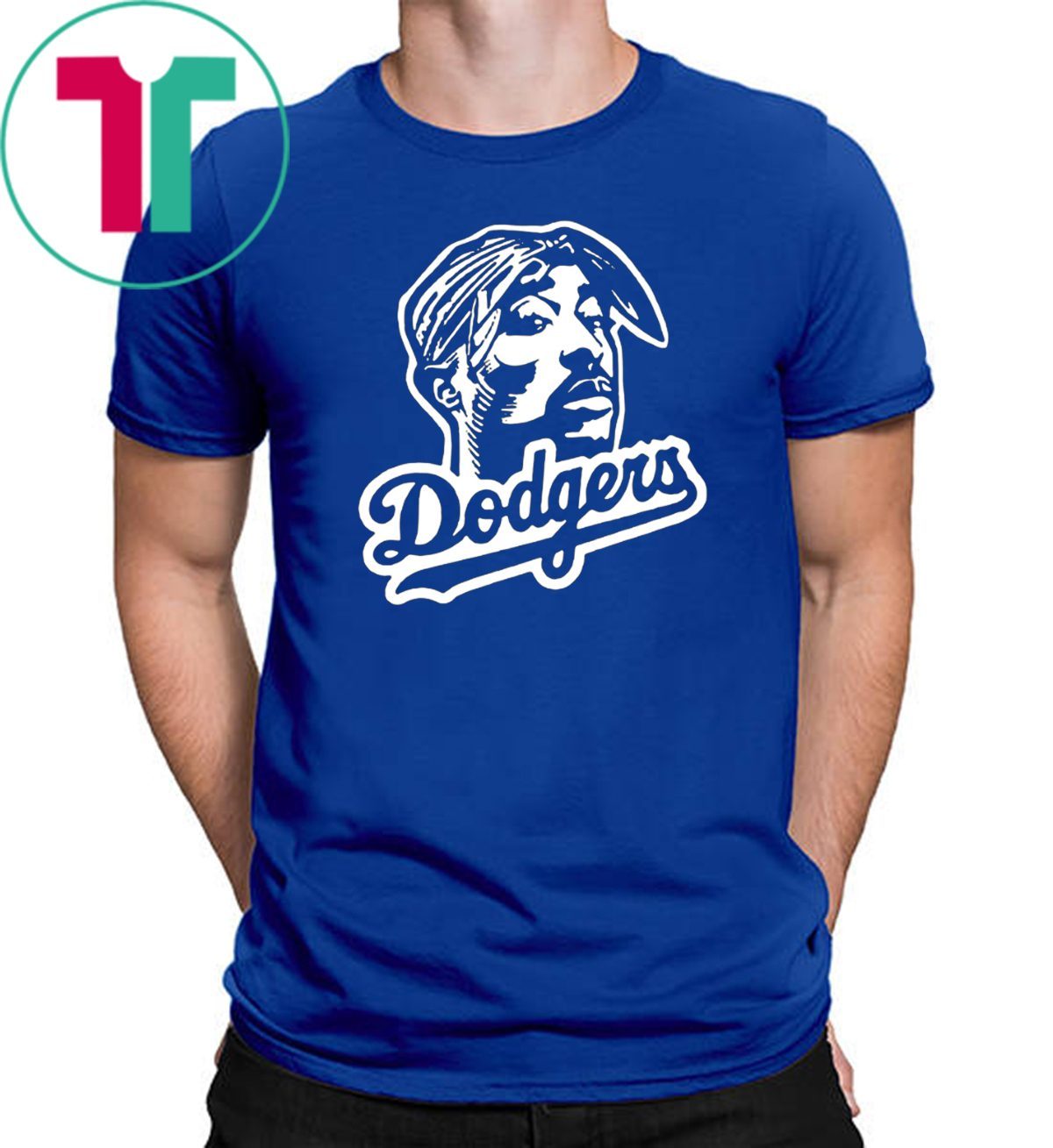 Tupac Shakur 2pac Dodgers Shirt