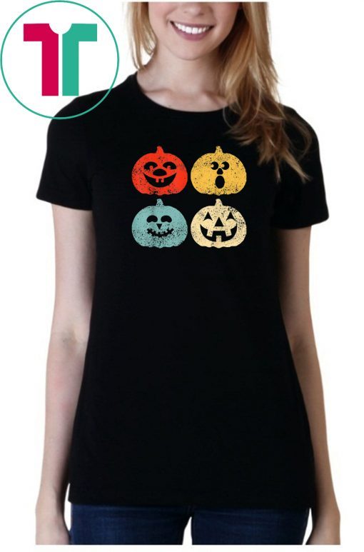 Vintage pumpkin halloween Shirt