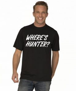 Where Hunter Shirt Font and Back
